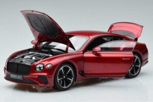 Bentley Continental GT Candy Raudonas Norev 1:18 182788 Metalas - nuotrauka 2 iš 7
