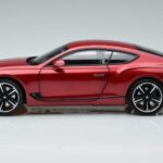Bentley Continental GT Candy Raudonas Norev 1:18 182788 Metalas - image 4 of 7