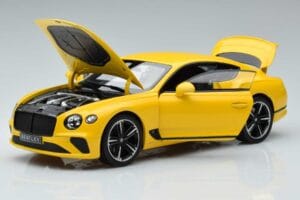 Bentley Continental GT Monaco Geltonas Norev 1:18 182786 Metalas - nuotrauka 2 iš 7
