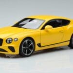 Bentley Continental GT Monaco Geltonas Norev 1:18 182786 Metalas