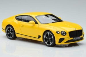 Bentley Continental GT Monaco Geltonas Norev 1:18 182786 Metalas - nuotrauka 5 iš 7