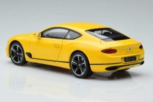 Bentley Continental GT Monaco Geltonas Norev 1:18 182786 Metalas - nuotrauka 6 iš 7