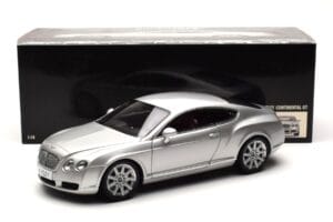 Bentley Continental GT Sidabrinė Minichamps 1:18 100139021 Metalas - nuotrauka 8 iš 8
