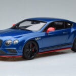 Bentley Continental GT Speed Black Edition Mėlynas GT Spirit 1:18 KJ006 Derva