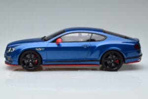 Bentley Continental GT Speed Black Edition Mėlynas GT Spirit 1:18 KJ006 Derva - nuotrauka 3 iš 6