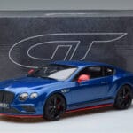 Bentley Continental GT Speed Black Edition Mėlynas GT Spirit 1:18 KJ006 Derva - image 6 of 6
