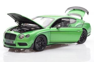 Bentley Continental GT3-R Apple Žalias Almost Real 1:18 830402 Metalas - nuotrauka 2 iš 8