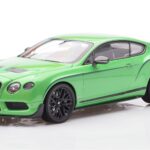 Bentley Continental GT3-R Apple Žalias Almost Real 1:18