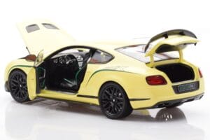 Bentley Continental GT3-R Citric Almost Real 1:18 830403 Metalas - nuotrauka 5 iš 8