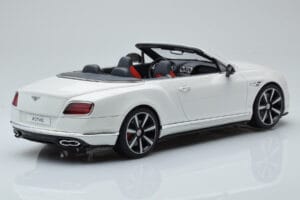 Bentley Continental GTC V8 S Baltas GT Spirit 1:18 ZM046 Derva - nuotrauka 2 iš 6