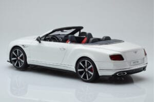 Bentley Continental GTC V8 S Baltas GT Spirit 1:18 ZM046 Derva - nuotrauka 5 iš 6