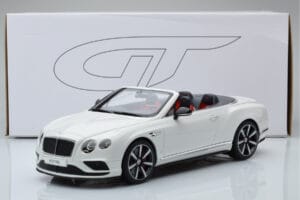 Bentley Continental GTC V8 S Baltas GT Spirit 1:18 ZM046 Derva - nuotrauka 6 iš 6