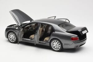 Bentley Flying Spur W12 Granite Pilkas Kyosho 1:18 08891GN Metalas - nuotrauka 5 iš 8