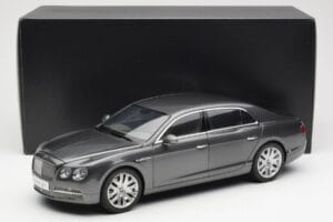 Bentley Flying Spur W12 Granite Pilkas Kyosho 1:18 08891GN Metalas - nuotrauka 8 iš 8