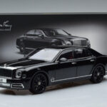 Bentley Mulsanne W.O. Edition By Mulliner Juodas Almost Real 1:18 - image 11 of 11
