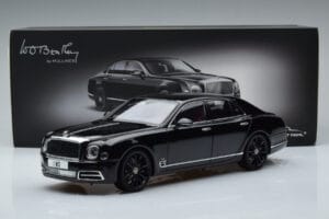 Bentley Mulsanne W.O. Edition By Mulliner Juodas Almost Real 1:18 830508 Metalas - nuotrauka 11 iš 11