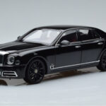 Bentley Mulsanne W.O. Edition By Mulliner Juodas Almost Real 1:18