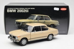 BMW 2002 Ti E10 Sahara Smėlinis Kyosho 1:18 08541BG Metalas - nuotrauka 8 iš 8