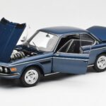 BMW 3.0 CSi E9 Mėlynas Metalinis AUTOart 1:18 - image 2 of 8