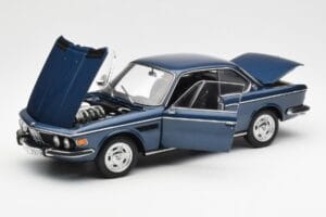 BMW 3.0 CSi E9 Mėlynas Metalinis AUTOart 1:18 70672 Metalas - nuotrauka 2 iš 8