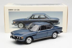 BMW 3.0 CSi E9 Mėlynas Metalinis AUTOart 1:18 70672 Metalas - nuotrauka 8 iš 8