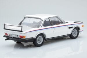 BMW 3.0 CSL E9 Baltas Dealer Edition Minichamps 1:18 80435A5D020 Metalas - nuotrauka 3 iš 7