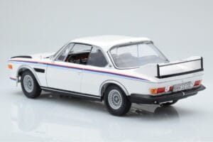 BMW 3.0 CSL E9 Baltas Dealer Edition Minichamps 1:18 80435A5D020 Metalas - nuotrauka 6 iš 7