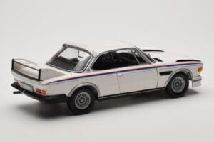 BMW 3.0 CSL E9 Baltas Heritage Edition Minichamps 1:18 80432411550 Metalas - nuotrauka 3 iš 8