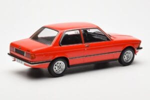 BMW 318 E21 Raudonas KK-Scale 1:18 KKDC180041 Metalas - nuotrauka 2 iš 6
