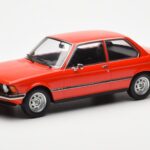 BMW 318 E21 Raudonas KK-Scale 1:18
