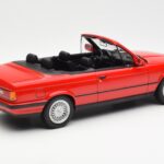 BMW 318i E30 Kabrioletas Raudonas Norev 1:18 - image 2 of 6