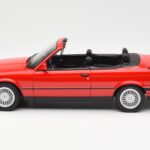 BMW 318i E30 Kabrioletas Raudonas Norev 1:18 - image 3 of 6