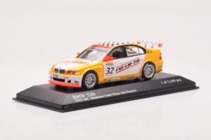 BMW 320i E46 Wiechers Sport #32 Hennerici / Wiechers WTCC 2005 Minichamps 1:43 400052432 Metalas - nuotrauka 2 iš 4