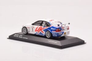 BMW 320si E90 BMW Team UK #1 A. Priaulx WTCC Porto Winner 2007 Minichamps 1:43 400072601 Metalas - nuotrauka 3 iš 4