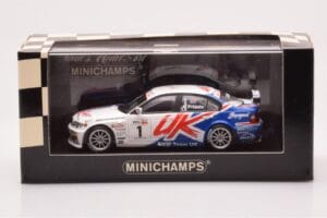BMW 320si E90 BMW Team UK #1 A. Priaulx WTCC Porto Winner 2007 Minichamps 1:43 400072601 Metalas - nuotrauka 4 iš 4