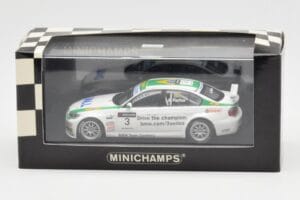 BMW 320si E90 BMW Team Germany #3 A. Farfus WTCC Curitiba Heat Winner 2007 Minichamps 1:43 400072603 Metalas - nuotrauka 4 iš 4