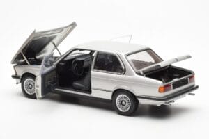 BMW 323i E21 Aspen Sidabrinis AUTOart 1:18 80430433552 Metalas - nuotrauka 5 iš 8