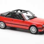 BMW 325i E30 Baur Raudonas Metallic Otto 1:18 - image 4 of 6