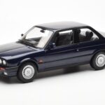 BMW 325i E30 Mėlynas Metalinis Norev 1:18