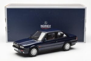 BMW 325i E30 Mėlynas Metalinis Norev 1:18 183201 Metalas - nuotrauka 6 iš 6