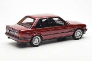 BMW 325i E30 Bordeaux Metallic Otto 1:18 OT102 Derva - nuotrauka 2 iš 6