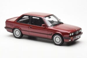 BMW 325i E30 Bordeaux Metallic Otto 1:18 OT102 Derva - nuotrauka 4 iš 6