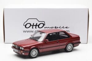 BMW 325i E30 Bordeaux Metallic Otto 1:18 OT102 Derva - nuotrauka 6 iš 6