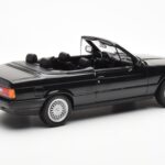 BMW 325i E30 Kabrioletas Juodas Metalinis Norev 1:18 - image 2 of 6