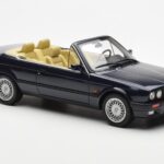 BMW 325i E30 Kabrioletas Mėlynas Otto 1:18 - image 4 of 6