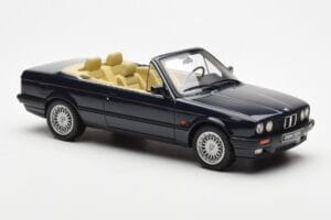 BMW 325i E30 Kabrioletas Mėlynas Otto 1:18 OT114 Derva - nuotrauka 4 iš 6