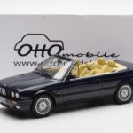 BMW 325i E30 Kabrioletas Mėlynas Otto 1:18 - image 6 of 6