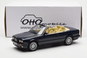 BMW 325i E30 Kabrioletas Mėlynas Otto 1:18 OT114 Derva - nuotrauka 6 iš 6