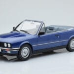 BMW 325i E30 Kabrioletas Mėlynas MCG 1:18