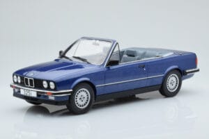 BMW 325i E30 Kabrioletas Mėlynas MCG 1:18